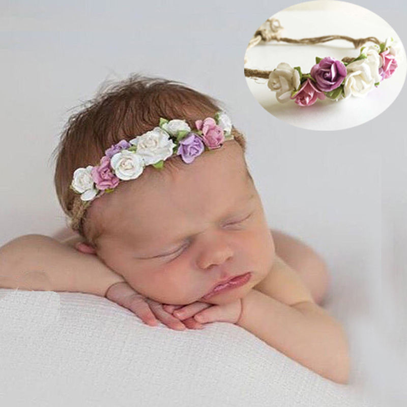 Hair Bands For Baby Girl
 Cute Newborn Baby Girls Toddler Kids Flower Party Headband
