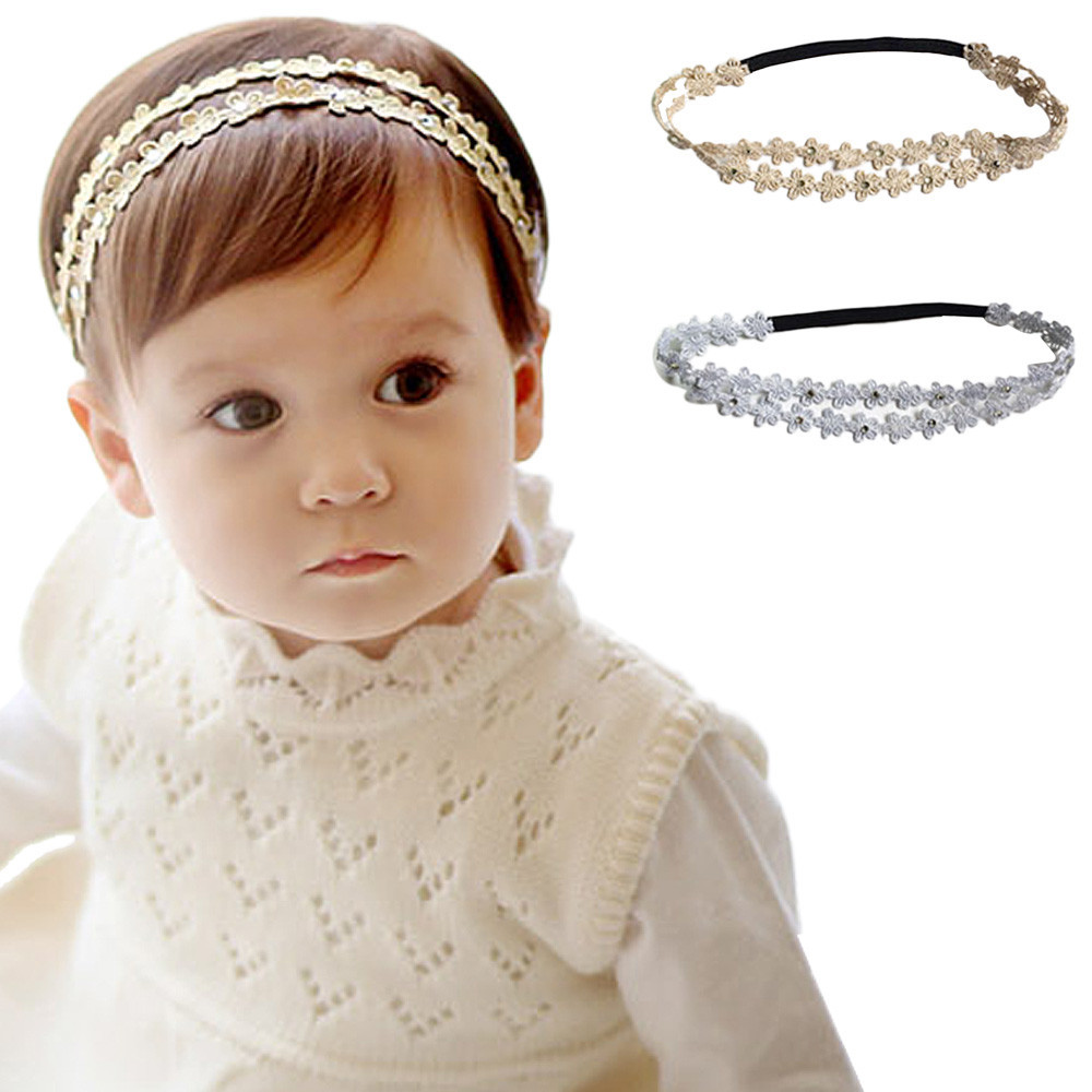 Hair Bands For Baby Girl
 infant girl hair accessories Rhinestone headbands with