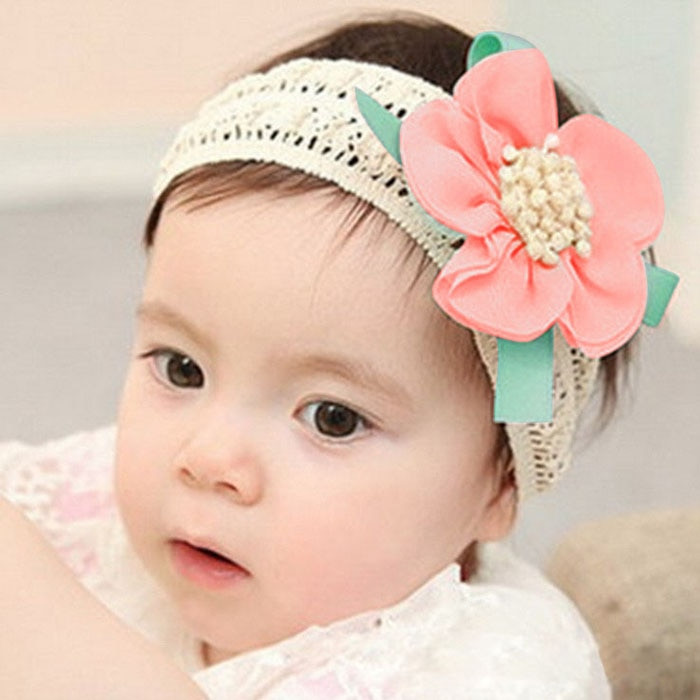 Hair Bands For Baby Girl
 Hot SALE Infant Baby girl headband lace Flower Hair Band