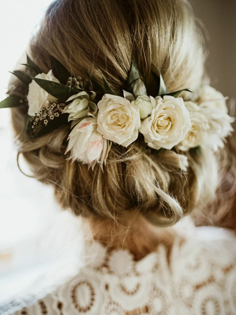 Hair Flowers For Wedding
 17 Stunning Wedding Hairstyles You ll Love