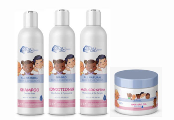 Hair Growth Shampoo For Kids
 NU GRO "Baby & Kid s" Hair GRO System