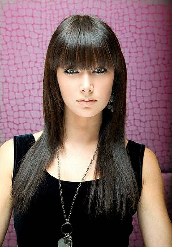 Haircuts For Girls With Bangs
 Wysepka Fashion and Styles Looking Classic Using Long