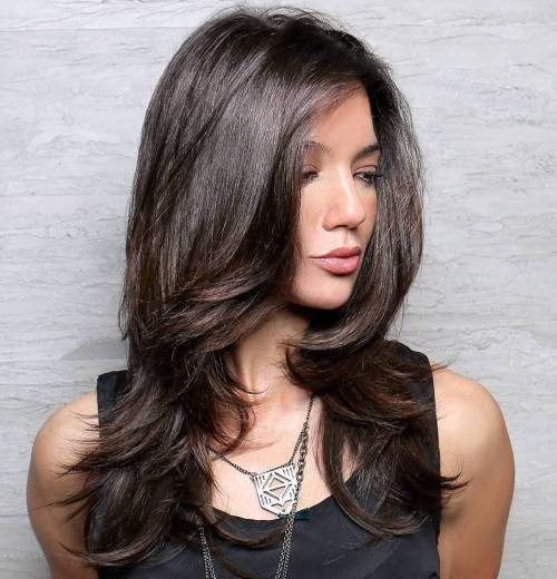 Haircuts For Long Thick Hair
 80 Cute Layered Hairstyles and Cuts for Long Hair in 2016