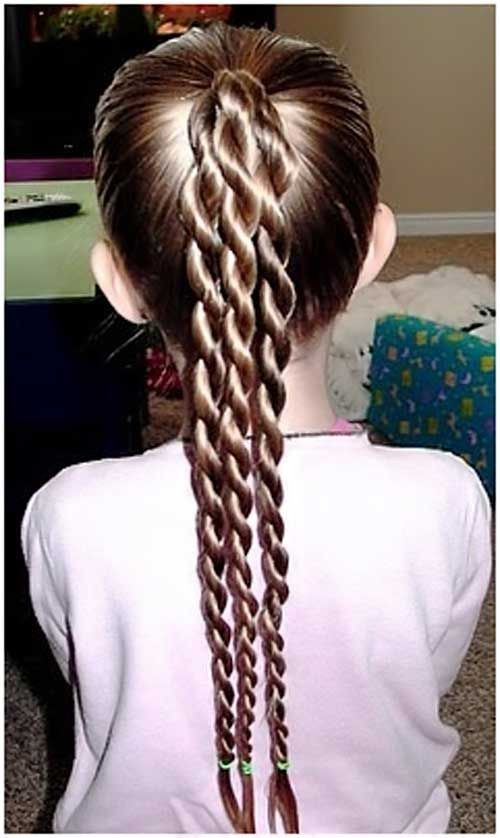 Hairstyle For Kids With Long Hair
 Top 13 Trendy Hairstyles For Kids