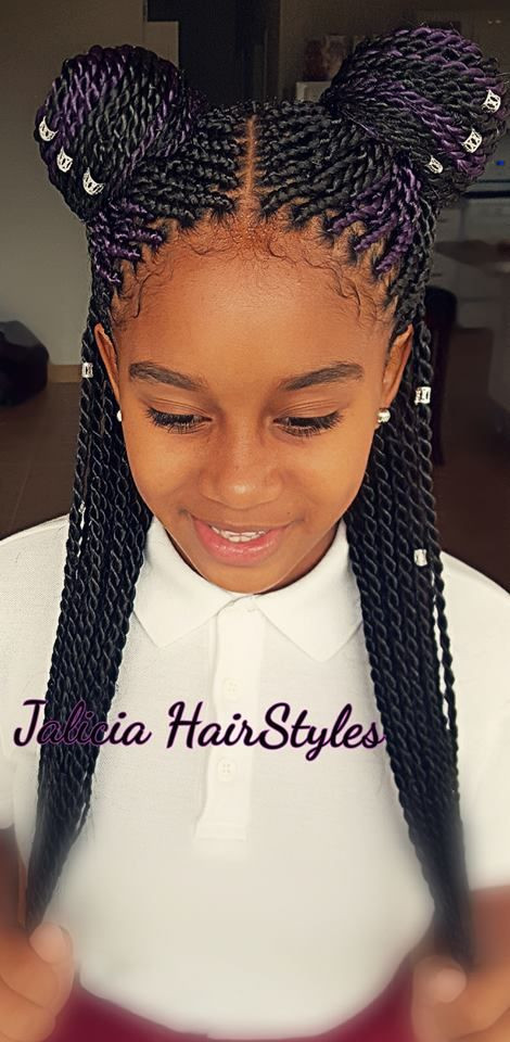 Hairstyles For 11 Year Old Black Girl
 Pin by Obsessed Hair on Black Hairstyles