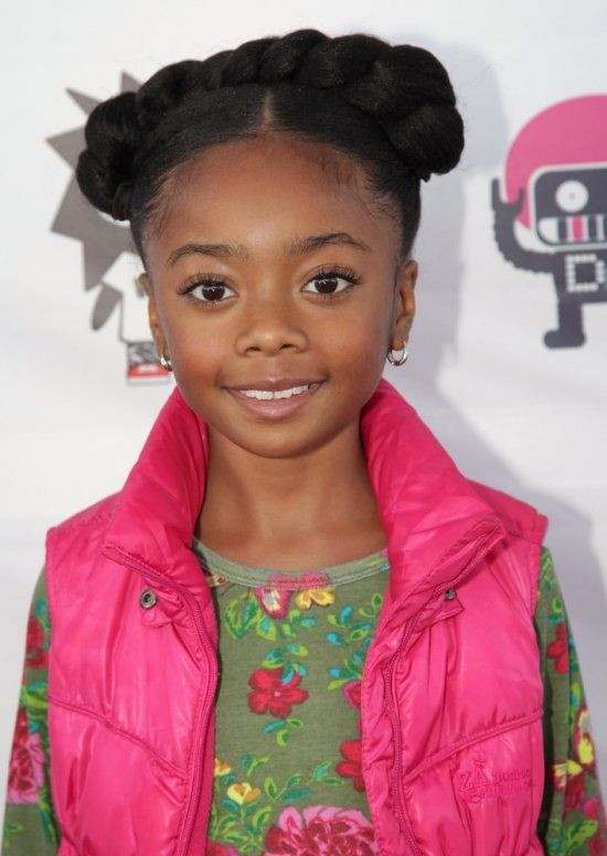 Hairstyles For 11 Year Old Black Girl
 Disney s Jesse costar 11 year old Shai Jackson so cute