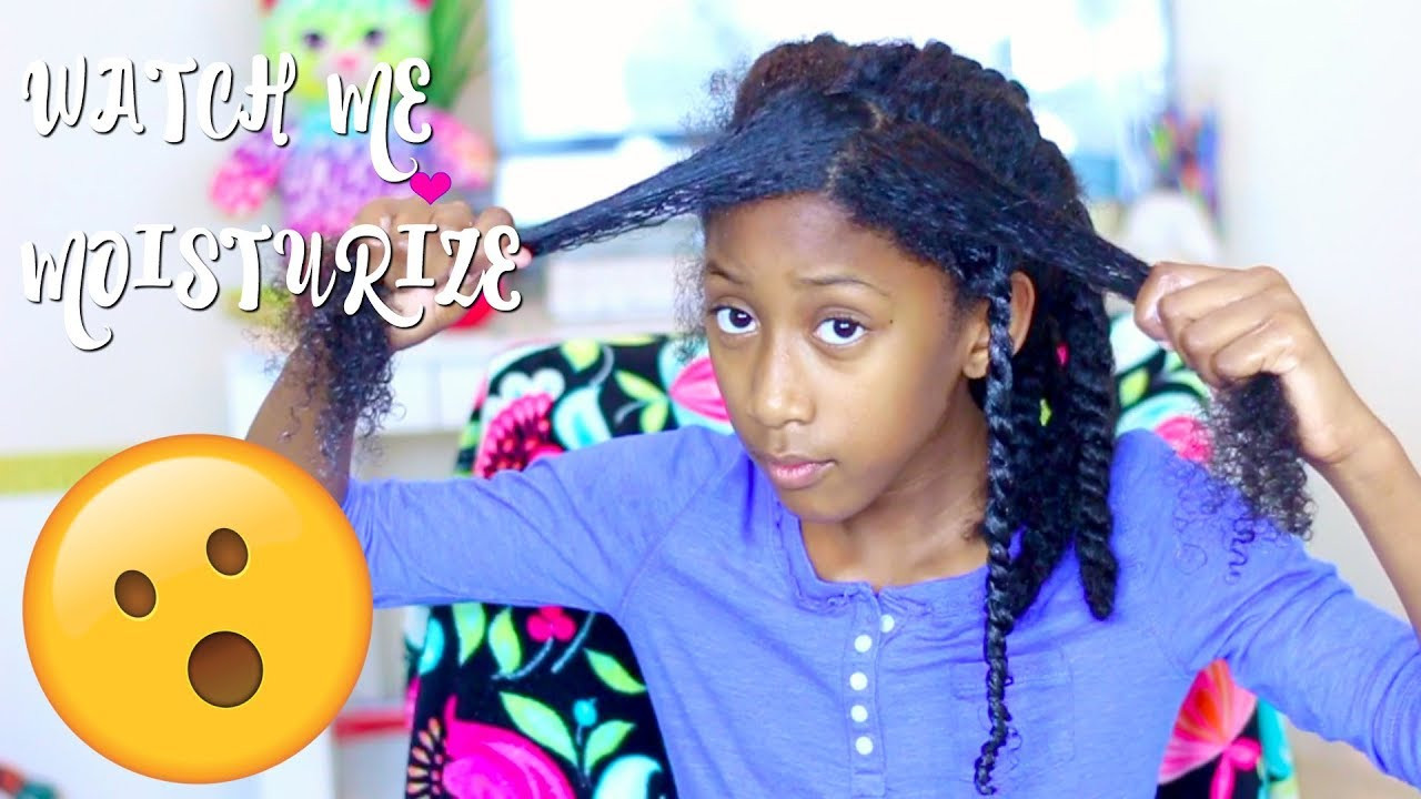 Hairstyles For 8 Year Old Black Girl
 8 Year Old Moisturizes and Style Her Own Hair Little