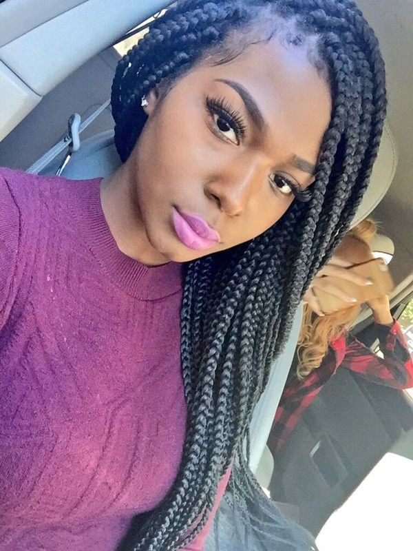 Hairstyles For Box Braids
 79 Sophisticated Box Braid Hairstyles With Tutorial
