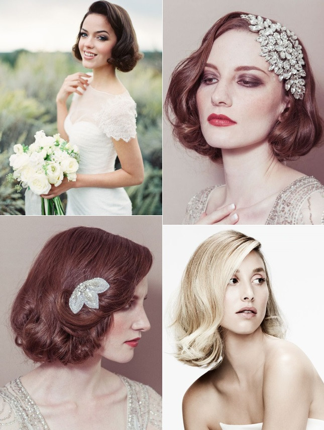Hairstyles For Bridesmaids Short Hair
 9 Short Wedding Hairstyles For Brides With Short Hair