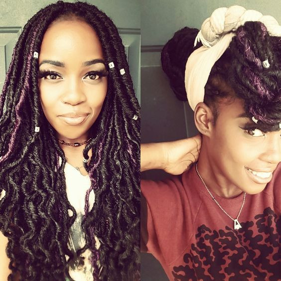 Hairstyles For Crochet Faux Locs
 9 WAYS TO SLAY YOUR FAUX GODDESS LOCS in 2019