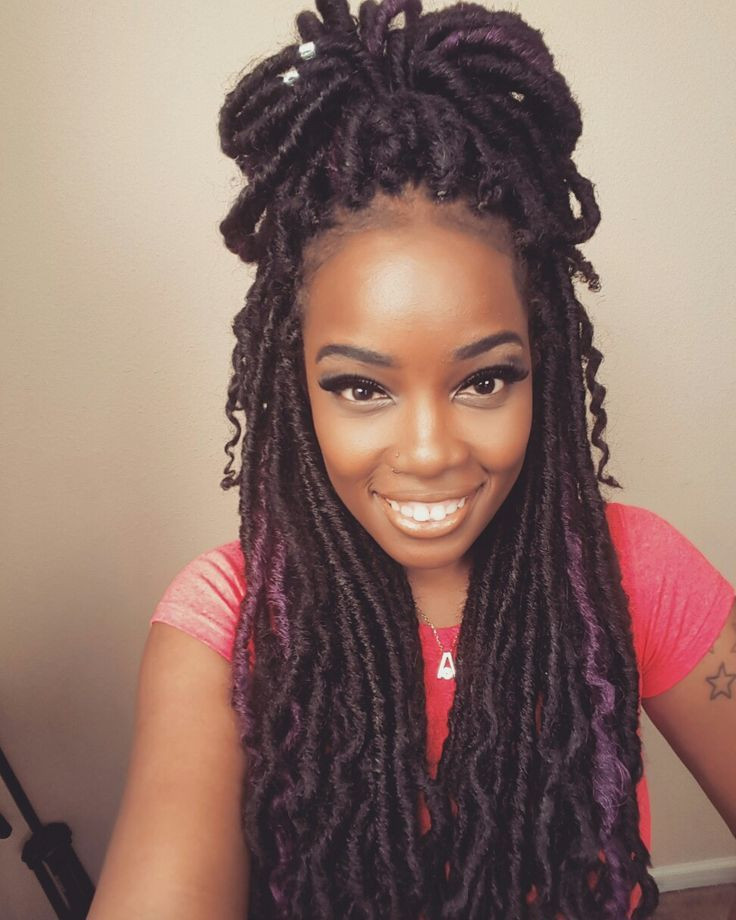 Hairstyles For Crochet Faux Locs
 Pin on Fun and lovely hair