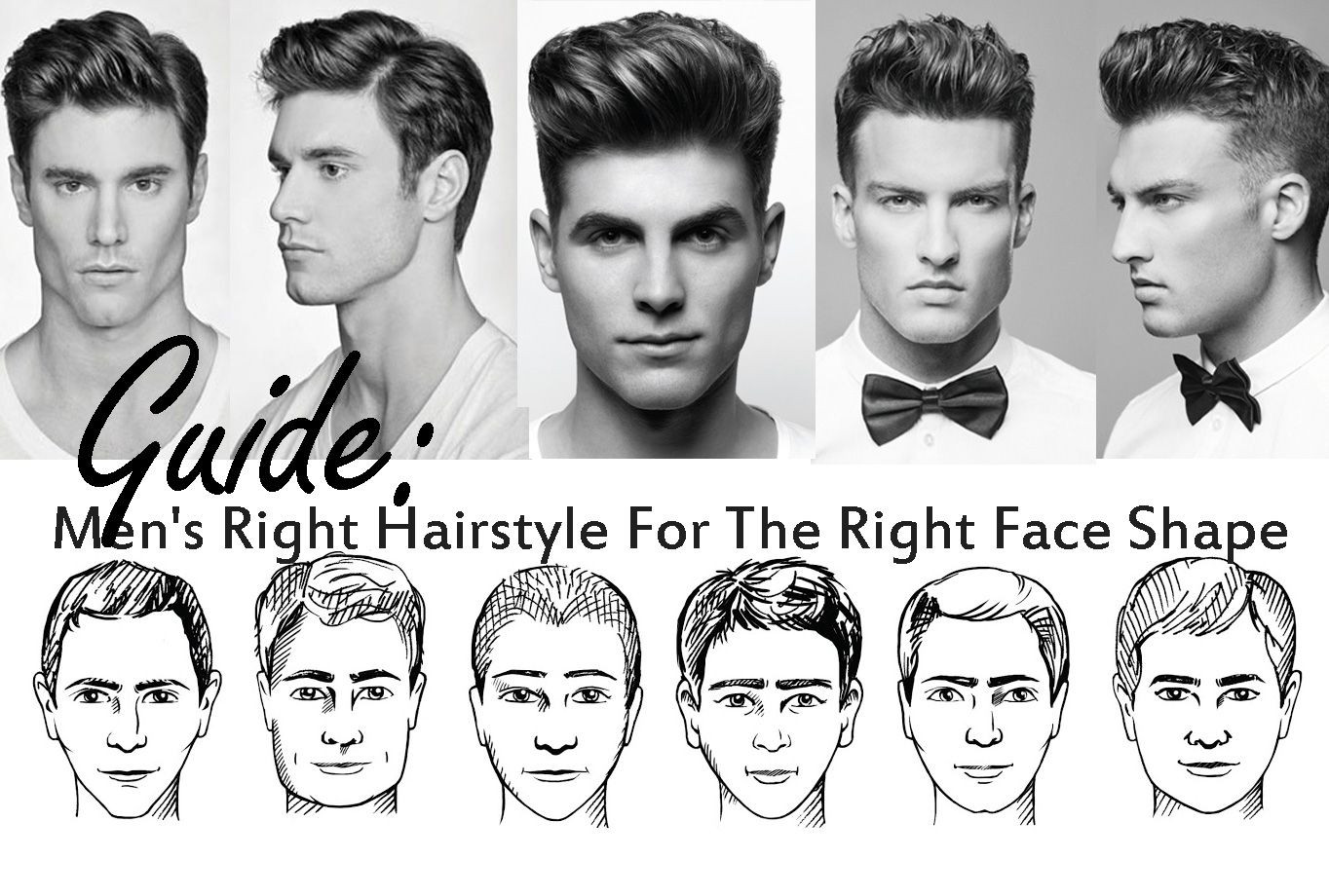 Hairstyles For Face Shapes Male
 men face shapes Google Search