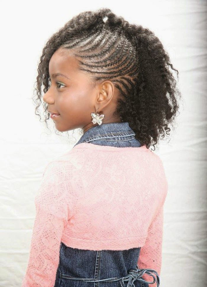 Hairstyles For Kids Girls Black
 343 best images about Kids Hairstyles on Pinterest