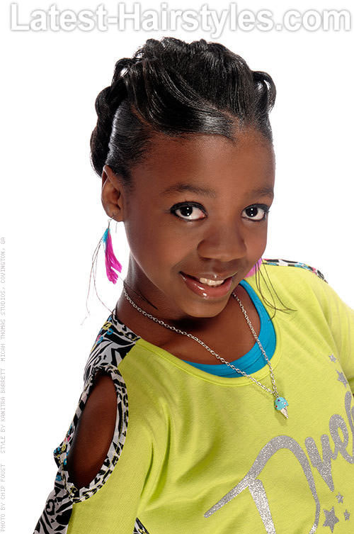 Hairstyles For Kids Girls Black
 15 Stinkin’ Cute Black Kid Hairstyles You Can Do At Home