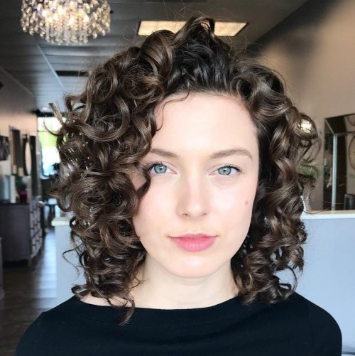 Hairstyles For Medium Curly Hair
 50 Different Versions of Curly Bob Hairstyle