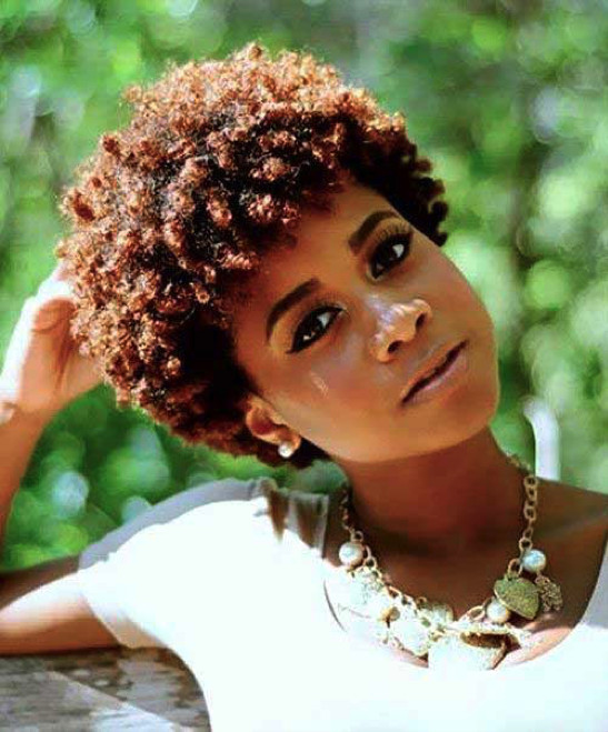 Hairstyles For Natural African Hair
 35 Short Curly Hairstyles for Black Women