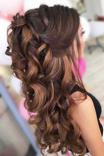 Hairstyles For Prom Half Up Half Down
 Try 42 Half Up Half Down Prom Hairstyles