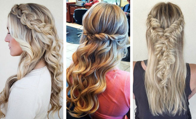 Hairstyles For Prom Half Up Half Down
 26 Stunning Half Up Half Down Hairstyles