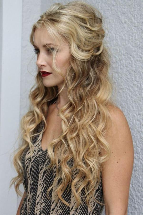 Hairstyles For Prom Half Up Half Down
 68 Elegant Half Up Half Down Hairstyles That You Will Love