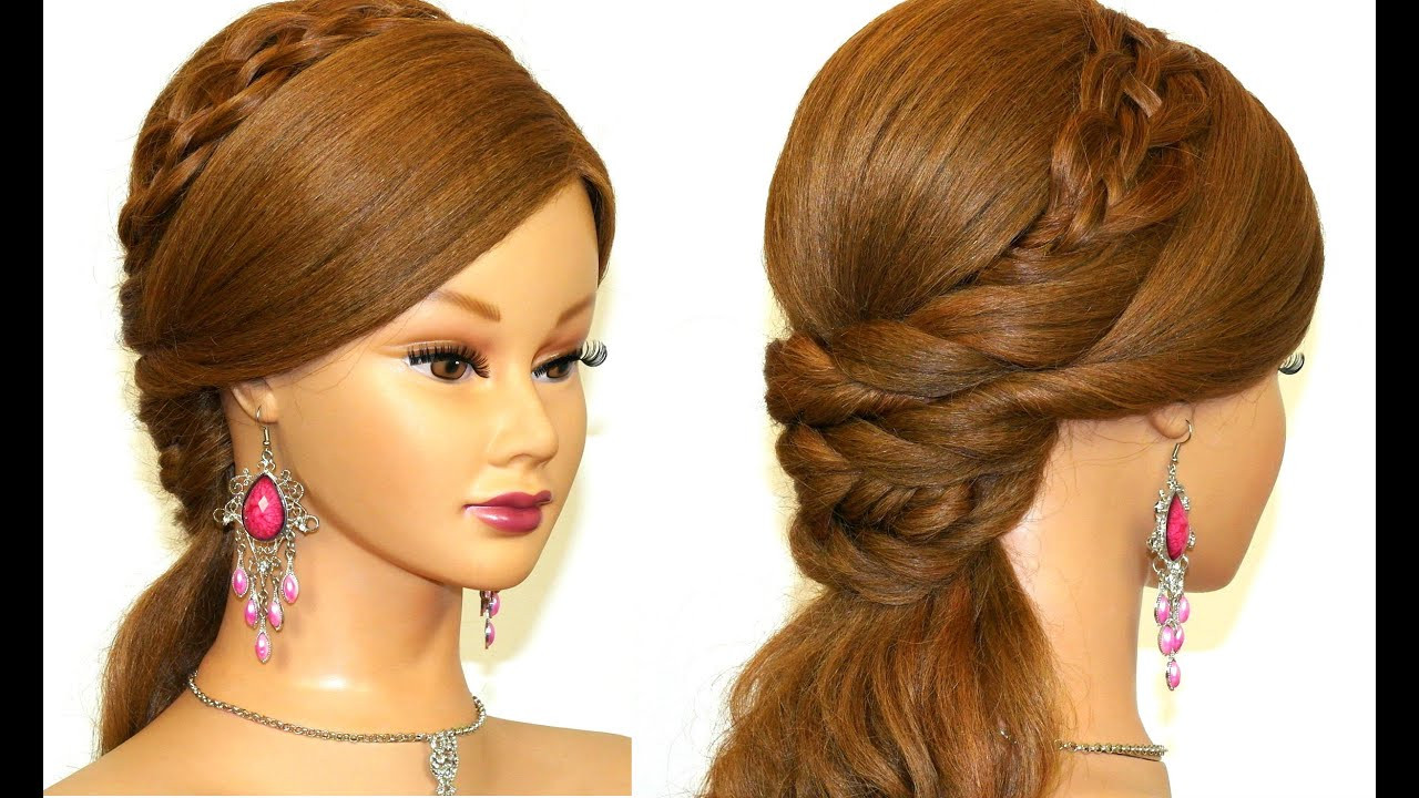 Hairstyles For Prom Medium Hair
 Easy prom hairstyle for long hair