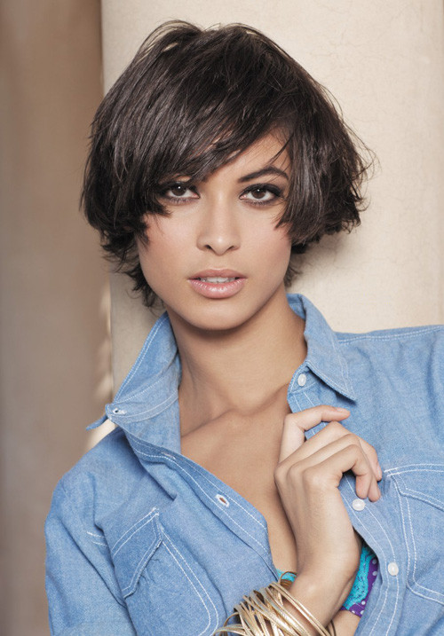 Hairstyles For Thick Short Hair
 of Short Straight Haircuts 2012 – 2013