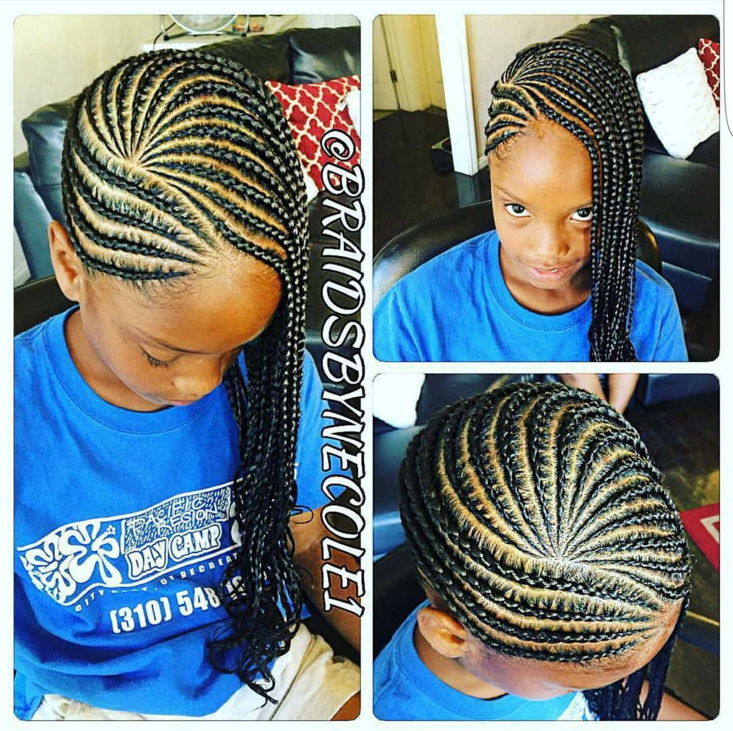 Hairstyles With Braids For Kids
 Children s Cornrows Natural Hair Style Braids