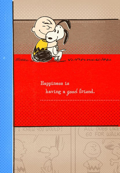 Hallmark Birthday Cards
 Peanuts™ Good Friend Great Birthday Card Greeting Cards