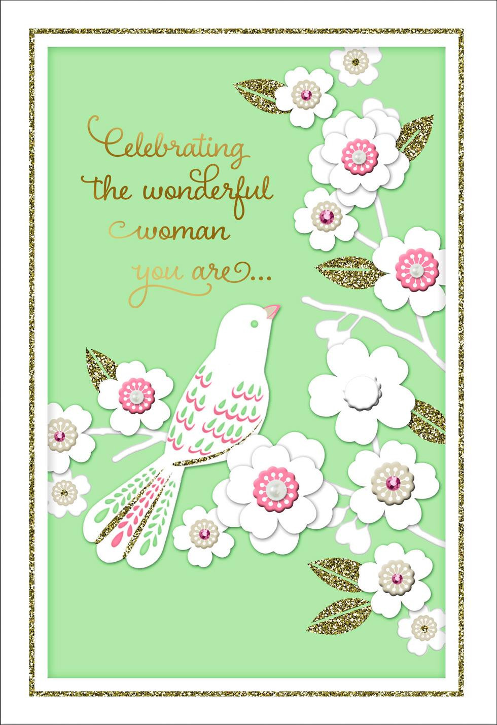 Hallmark Birthday Cards
 Bird and Blooms Birthday Card for Her Greeting Cards