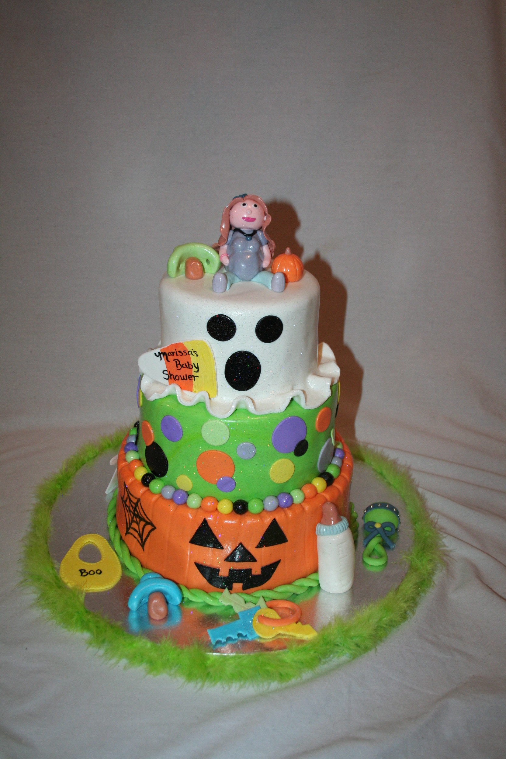 Halloween Baby Shower Cakes
 CakeDreamz Cakes Halloween Baby Shower Cake