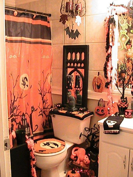 Halloween Bathroom Set
 Pin by Rachel Drenning on everyday is Halloween