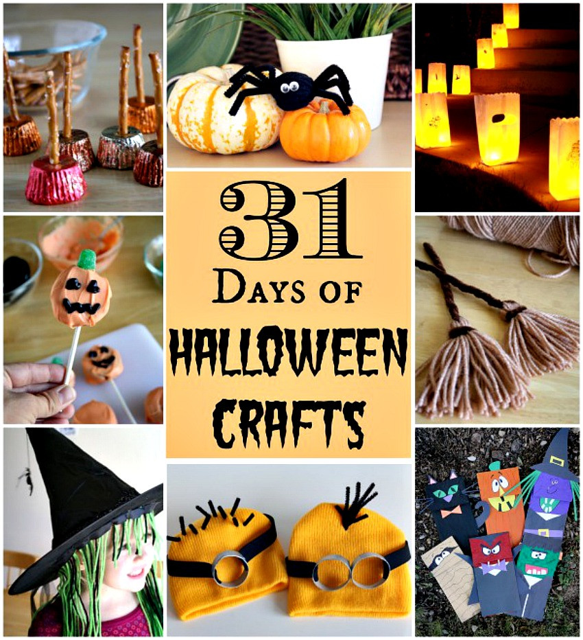 Halloween Crafts For Kids To Make
 31 Days of Spooktacular Halloween Crafts