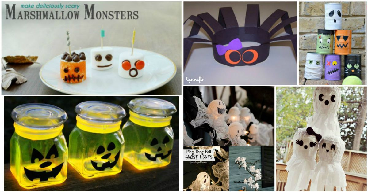Halloween Crafts For Kids To Make
 31 Fun and Easy Halloween Crafts for Kids DIY & Crafts