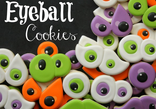 Halloween Eyeball Cookies
 Eyeball Cookies