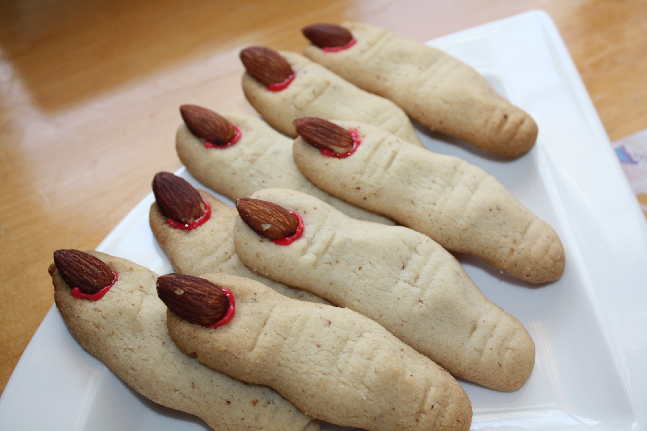 Halloween Finger Cookies
 Witch Fingers Cookies