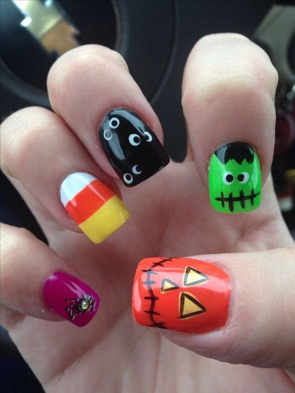 Halloween Nail Art Pictures
 100 Halloween Nail Art Design Ideas Just For You