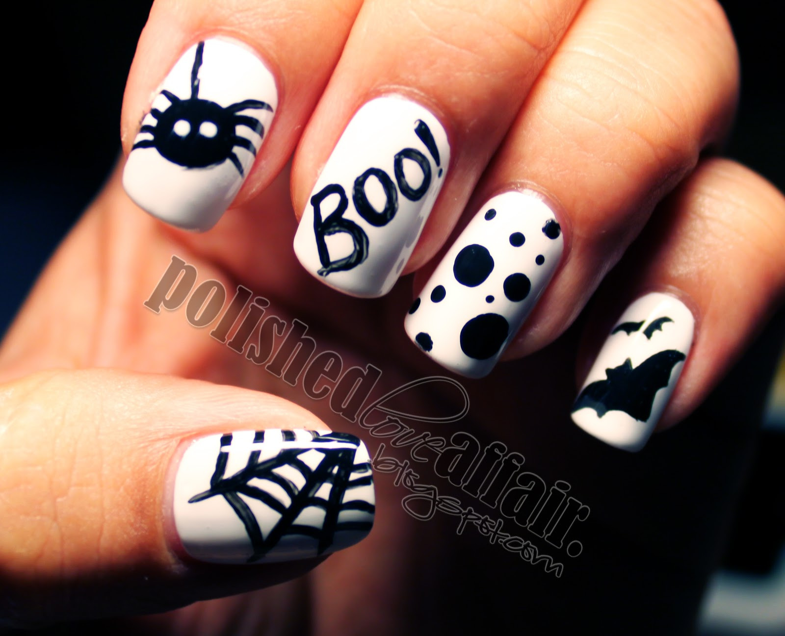 Halloween Nail Art Pictures
 Polished Love Affair Halloween Nails