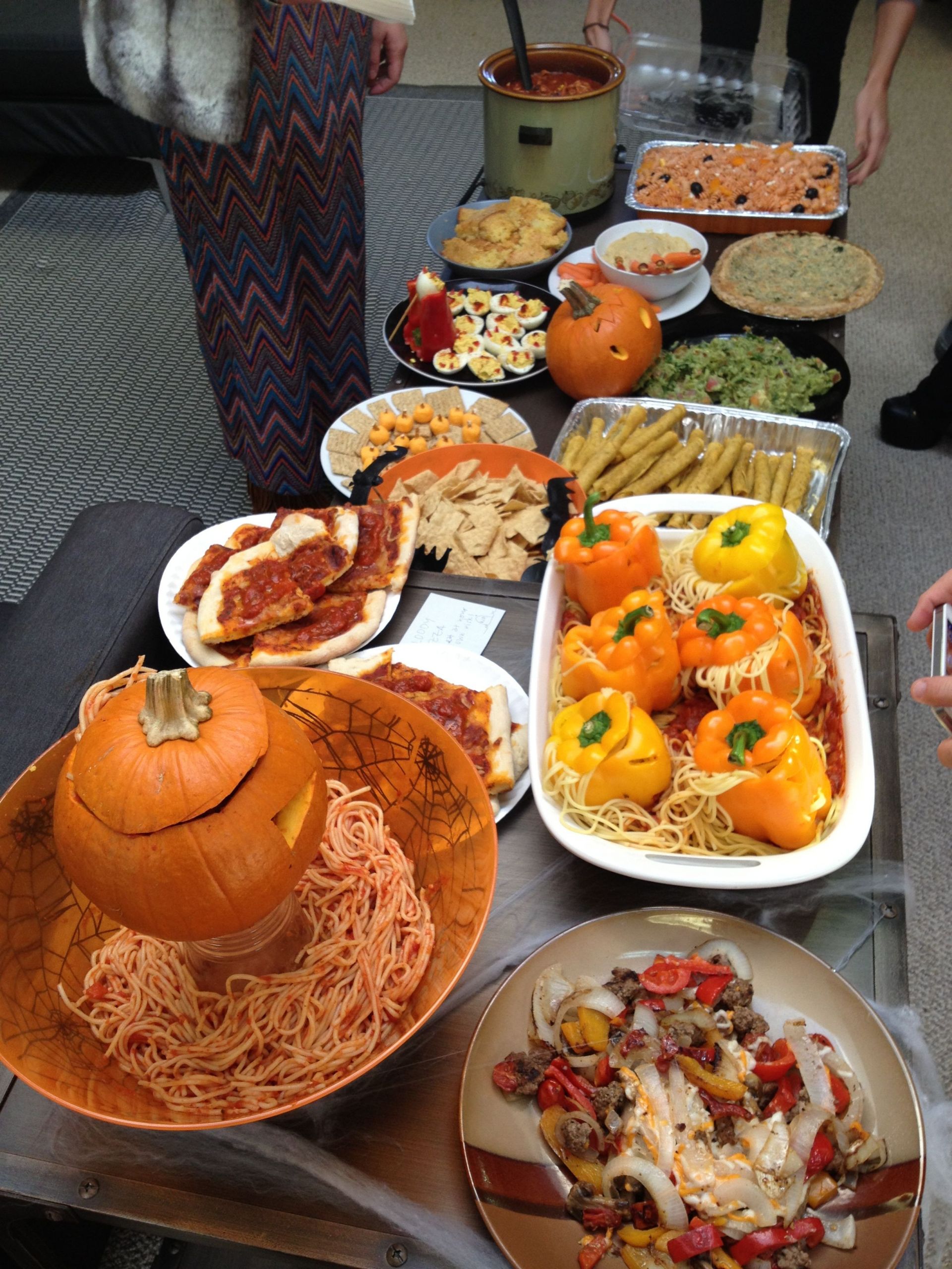 Halloween Office Food Party Ideas
 Halloween themed office potluck in 2019