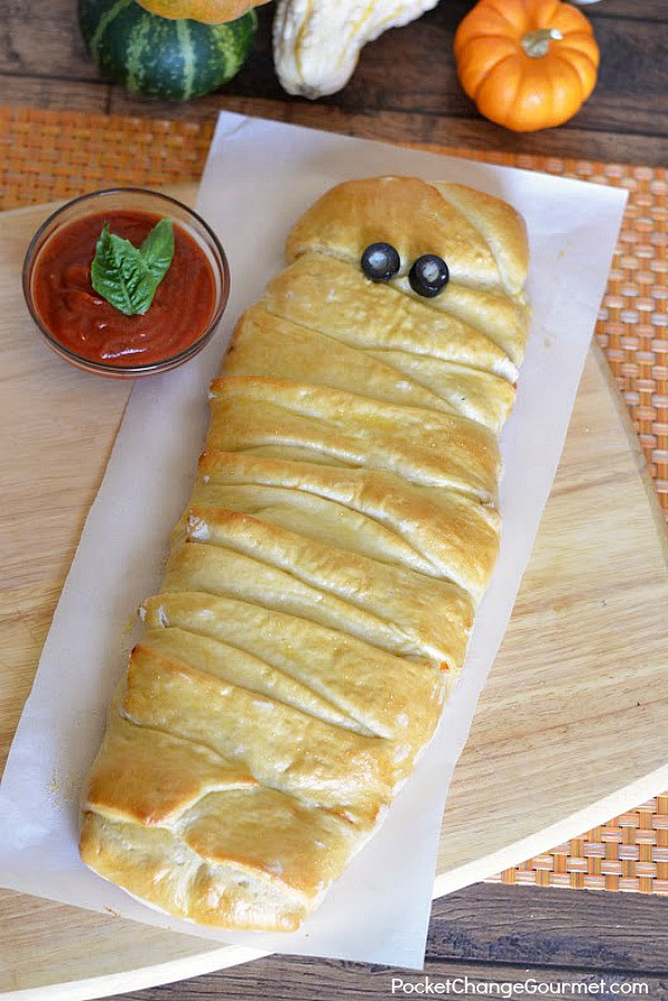 Halloween Office Food Party Ideas
 Halloween Party Food Mummy Calzone