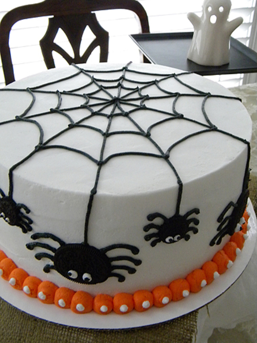 Halloween Party Cake Ideas
 Spider Cake For Trey CakeCentral