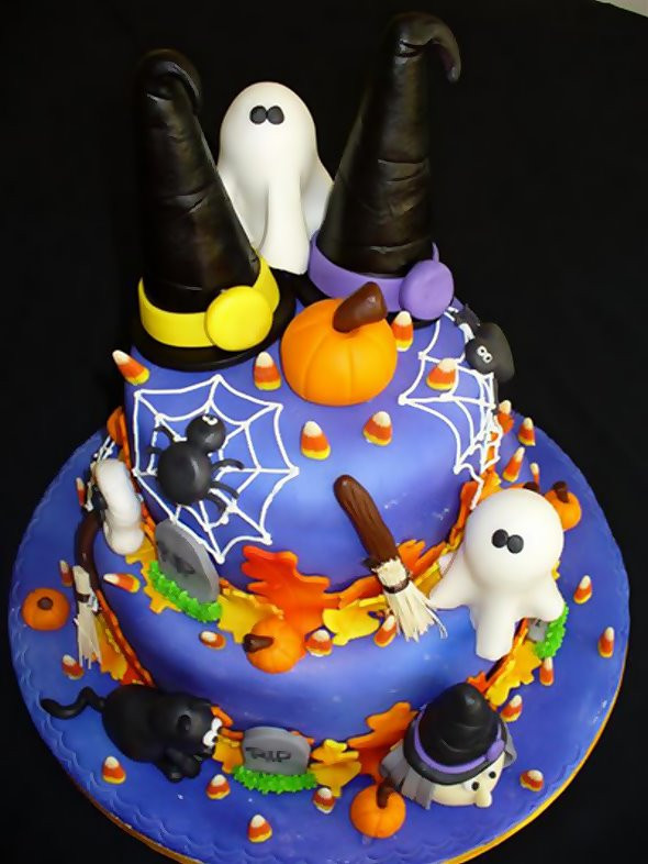 Halloween Party Cake Ideas
 Bake eat love Get ready for a frightening All Hallow s