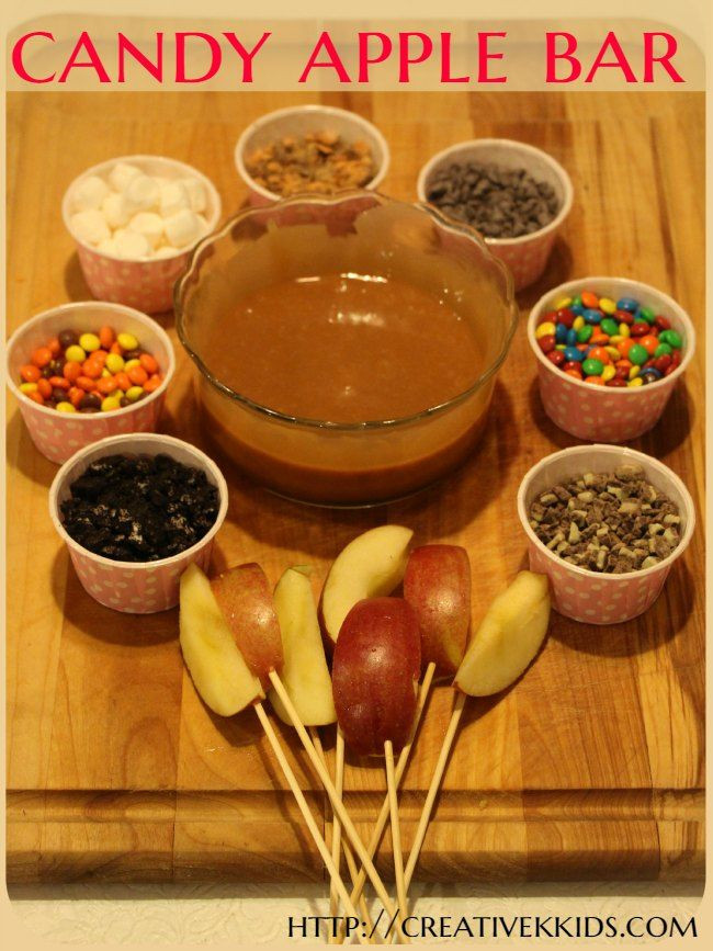 Halloween Party Food Ideas For Teens
 Tasty Tuesdays Candy Apple Bar