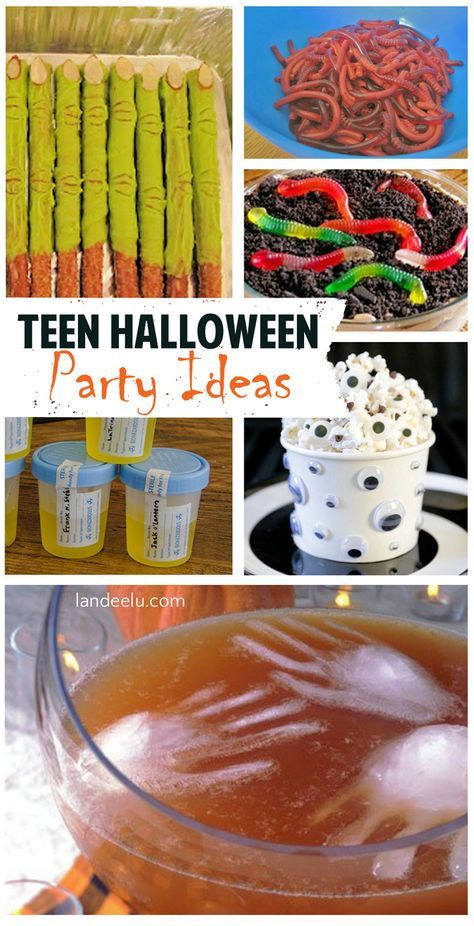 Halloween Party Food Ideas For Teens
 Pin on Holiday Fun
