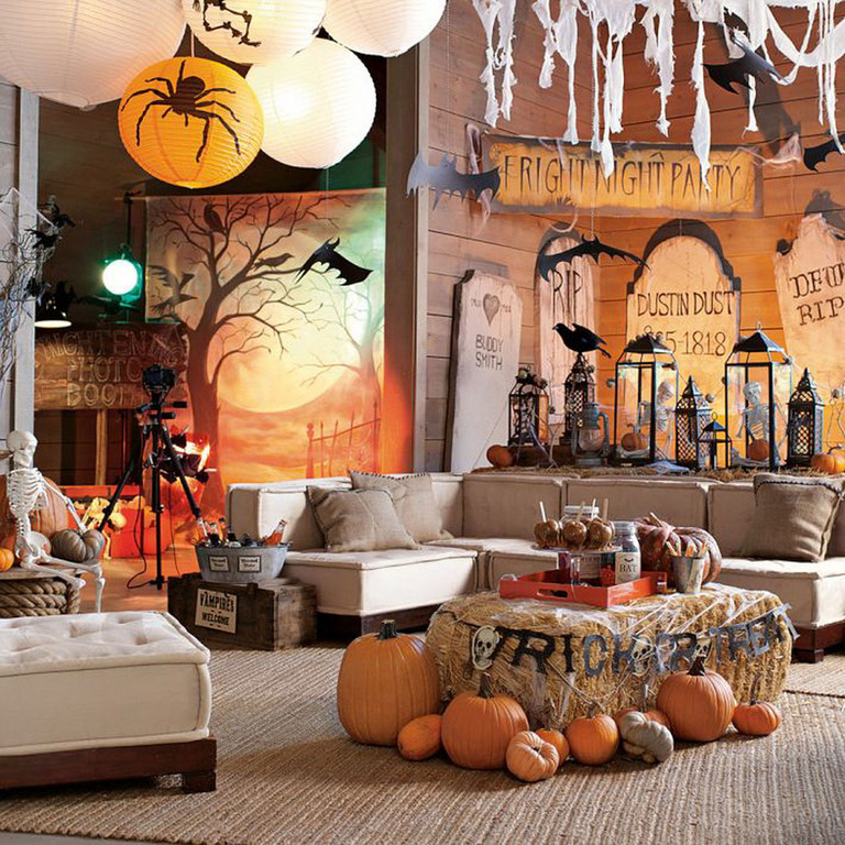 Halloween Party House Decorating Ideas
 34 Halloween Home Decore Ideas InspirationSeek