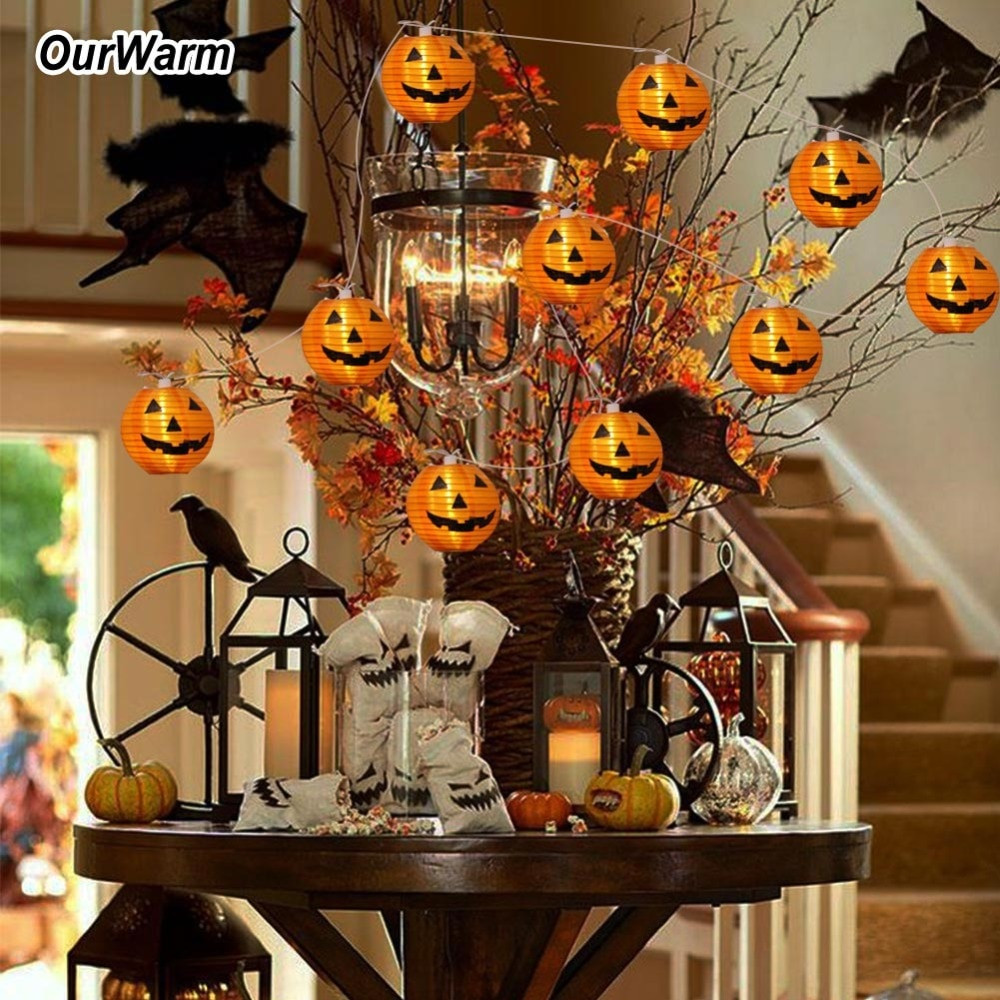 Halloween Party House Decorating Ideas
 Aliexpress Buy OurWarm Halloween Decorations Haunted