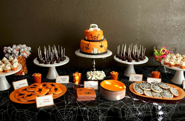 Halloween Party Ideas For Adults And Kids
 Children s "Spooky" Treats Table Celebrations at Home