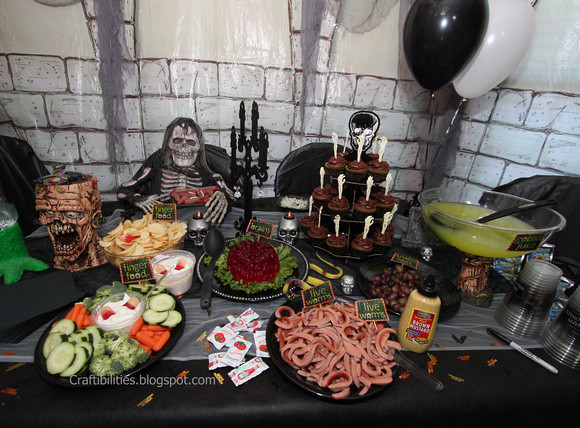 Halloween Party Menu Ideas For Adults
 KIDS Halloween PARTY ideas decorations food and games