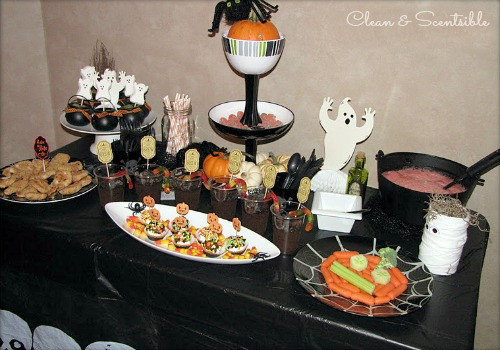 Halloween Party Menu Ideas For Adults
 Halloween Party Ideas Clean and Scentsible