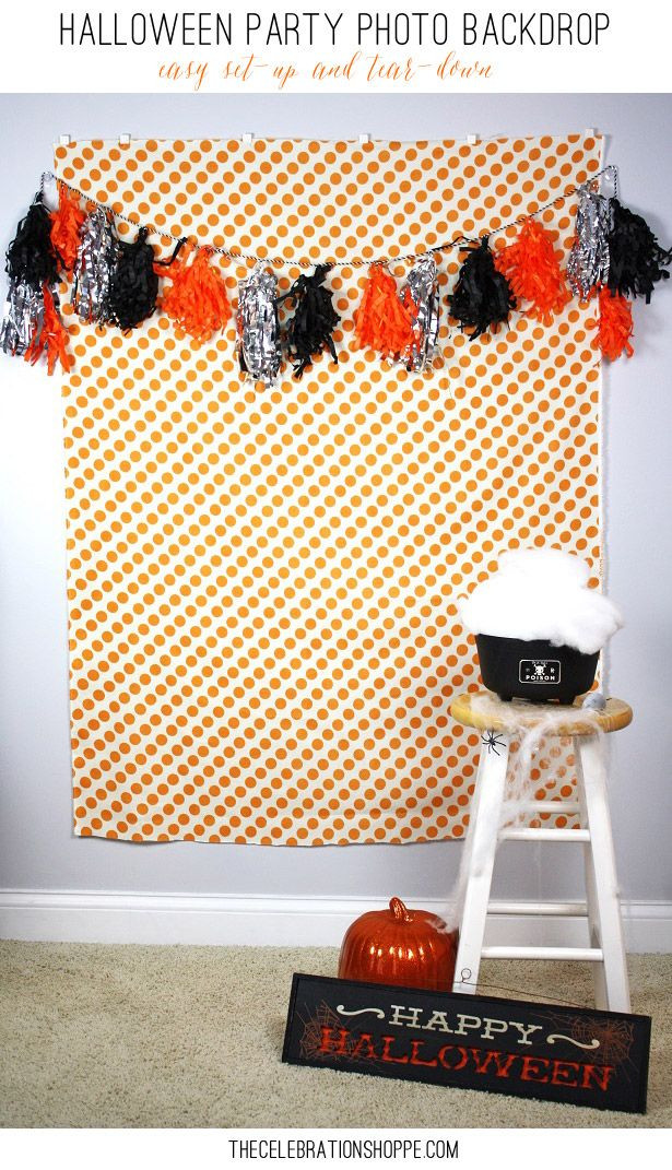 Halloween Party Photo Booth Ideas
 How To Hang A Booth Backdrop – Easy Set up And Tear