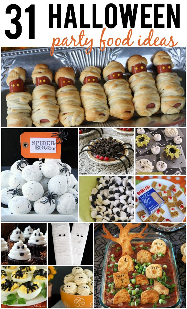 Halloween Party Recipe Ideas
 Halloween Party Food