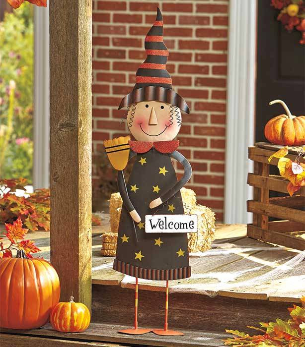 Halloween Porch Greeters
 3 Ft Tall Metal Halloween Porch Greeters Out